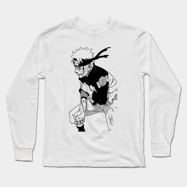 Naruto uzumaki Long Sleeve T-Shirt by Tees4Teens